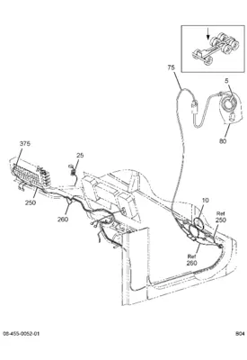 INTERNATIONAL 9900 WIRING HARNESS