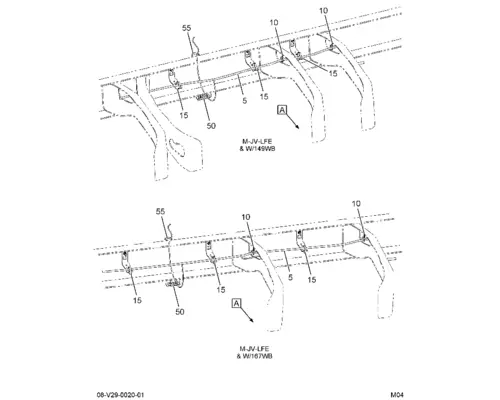 INTERNATIONAL 9900 WIRING HARNESS