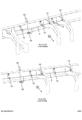 INTERNATIONAL 9900 WIRING HARNESS