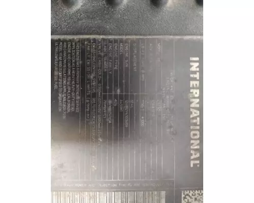 INTERNATIONAL A26  EPA 17 ENGINE ASSEMBLY
