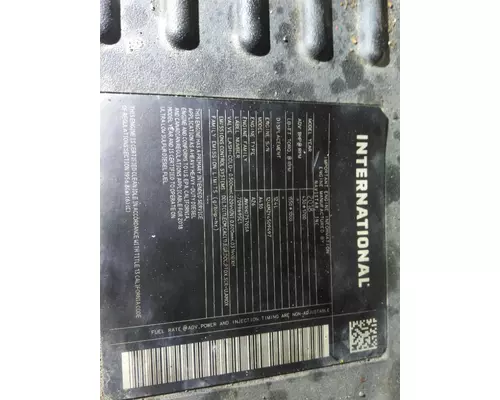 INTERNATIONAL A26  EPA 17 ENGINE ASSEMBLY