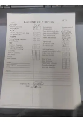 INTERNATIONAL A26 EPA 17 ENGINE ASSEMBLY