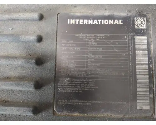 INTERNATIONAL A26 EPA 17 ENGINE ASSEMBLY