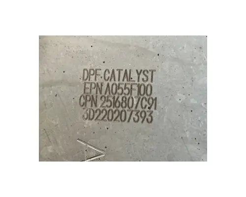 INTERNATIONAL A26 DPF (Diesel Particulate Filter)