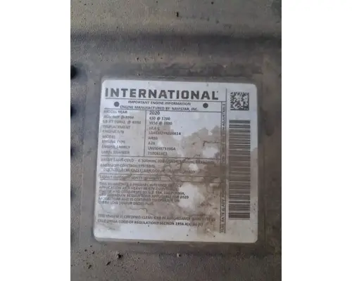 INTERNATIONAL A26 Engine Assembly