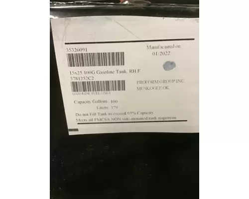 INTERNATIONAL CE Fuel Tank