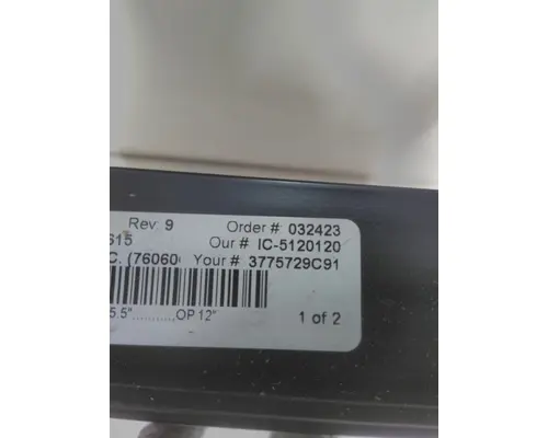 INTERNATIONAL CE Interior Parts, Misc.