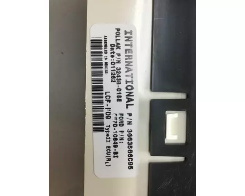 INTERNATIONAL CF500 Gauges (all)