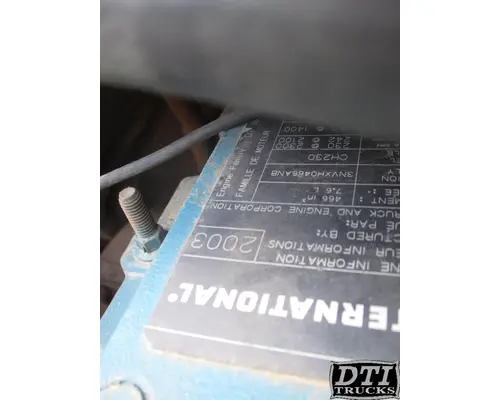 INTERNATIONAL CF600 Engine Assembly (CORE)