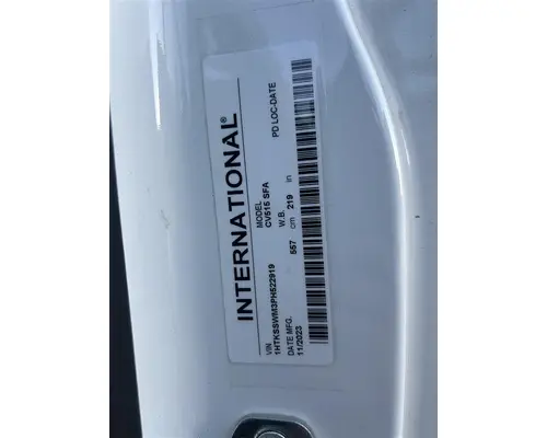 INTERNATIONAL CV WHOLE TRUCK FOR RESALE