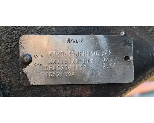 INTERNATIONAL Corporate Air/IROS Cutoff Tandem Axle