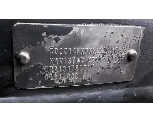 INTERNATIONAL Corporate Air/IROS Cutoff Tandem Axle