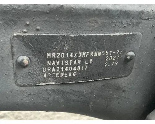 INTERNATIONAL Corporate Air/IROS Cutoff Tandem Axle