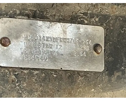 INTERNATIONAL Corporate Air/IROS Cutoff Tandem Axle