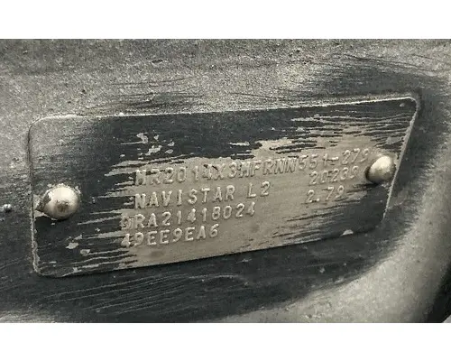 INTERNATIONAL Corporate Air/IROS Cutoff Tandem Axle