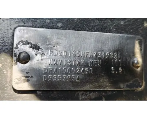 INTERNATIONAL Corporate Air/IROS Cutoff Tandem Axle