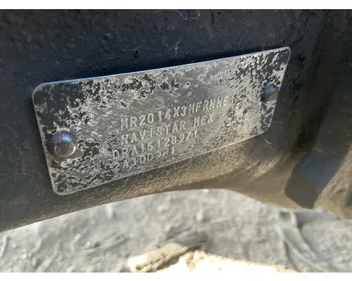 INTERNATIONAL Corporate Air/IROS Cutoff Tandem Axle