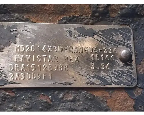 INTERNATIONAL Corporate Air/IROS Cutoff Tandem Axle