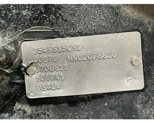 INTERNATIONAL Corporate Air/IROS Tandem Cutoffs