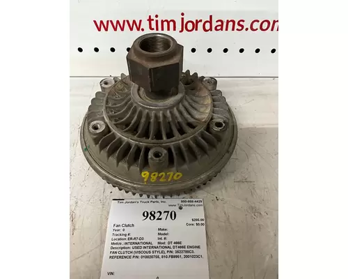 INTERNATIONAL DT 466E Fan Clutch