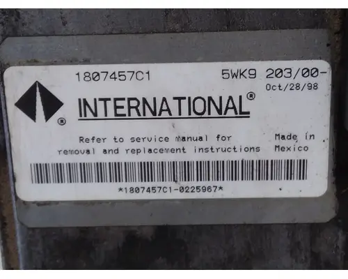 INTERNATIONAL DT466E ENGINE CONTROL MODULE (ECM)