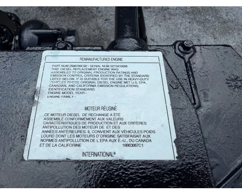 INTERNATIONAL DT466E Engine Assembly