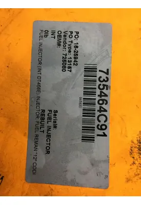 INTERNATIONAL DT466E Fuel Injector
