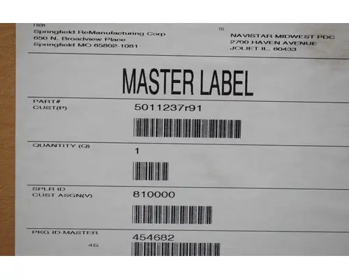 INTERNATIONAL DT530E Engine Assembly