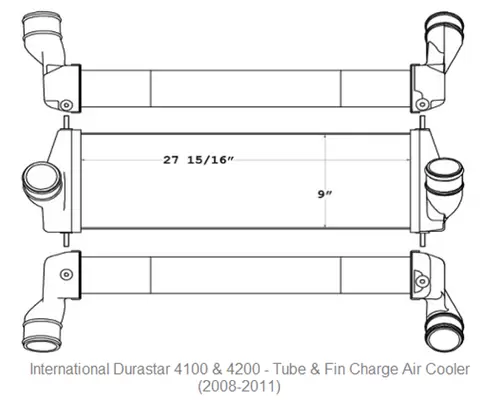 INTERNATIONAL Durastar 4100 Charge Air Cooler (ATAAC)