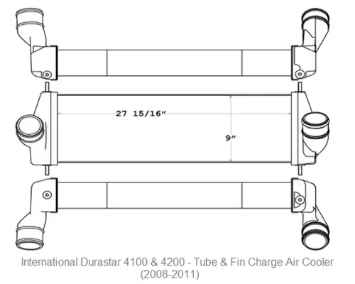INTERNATIONAL Durastar 4100 Charge Air Cooler