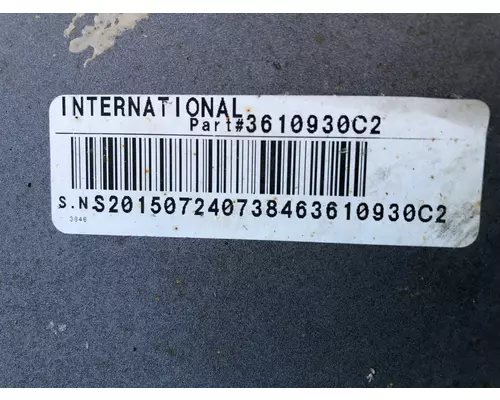 INTERNATIONAL Durastar Bumper Assembly, Front