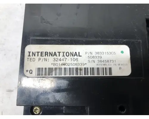 INTERNATIONAL Durastar Electrical Misc. Parts