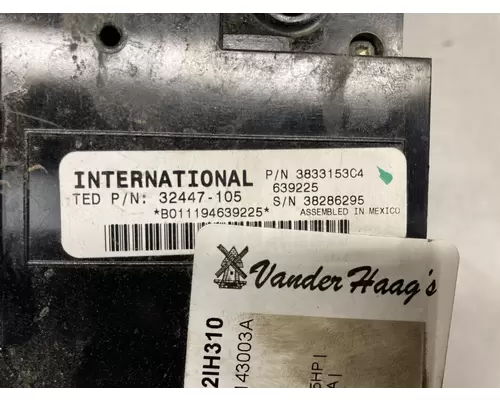 INTERNATIONAL Durastar Electrical Misc. Parts