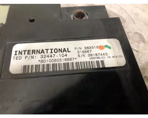 INTERNATIONAL Durastar Electrical Misc. Parts