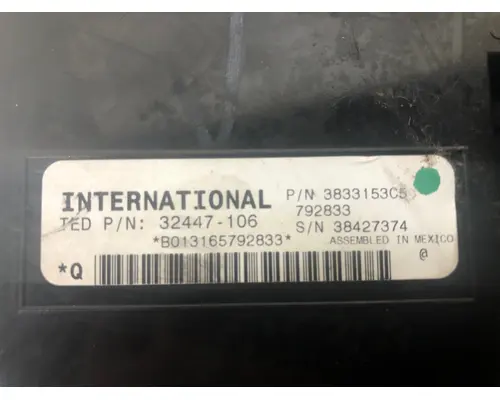 INTERNATIONAL Durastar Electrical Misc. Parts