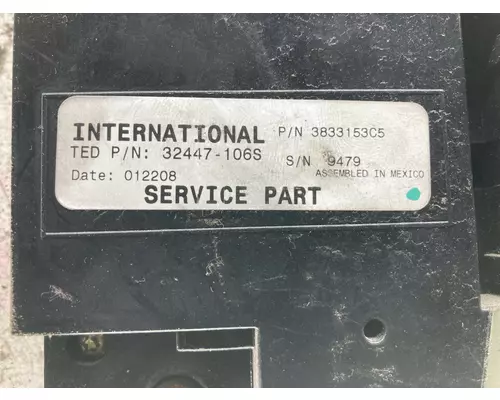 INTERNATIONAL Durastar Electrical Misc. Parts