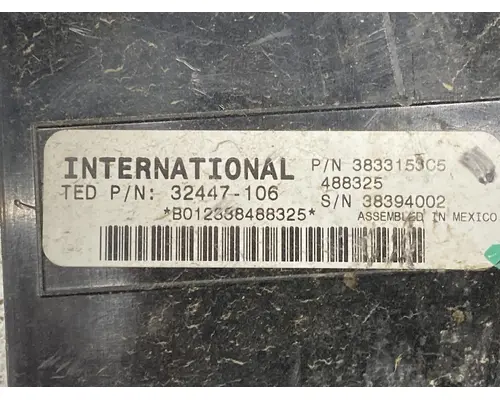 INTERNATIONAL Durastar Electrical Misc. Parts