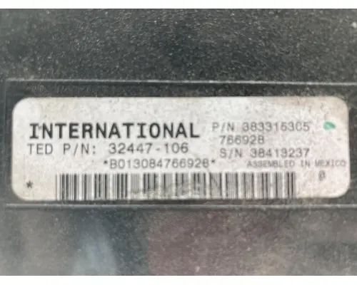INTERNATIONAL Durastar Electrical Misc. Parts