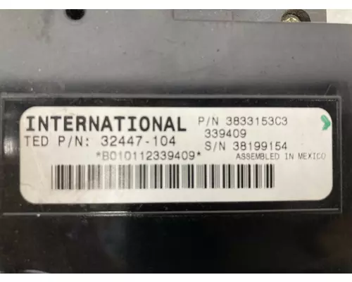 INTERNATIONAL Durastar Electrical Misc. Parts