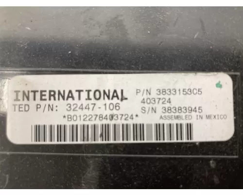 INTERNATIONAL Durastar Electrical Misc. Parts