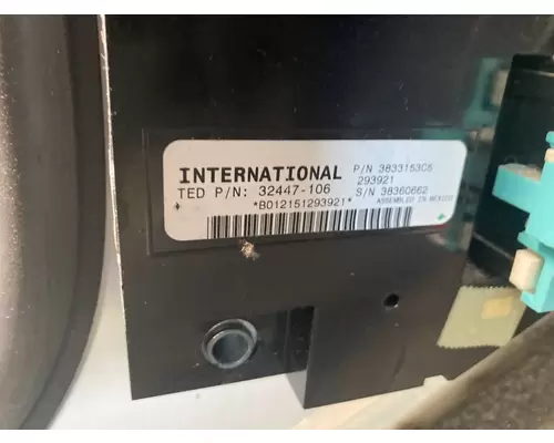 INTERNATIONAL Durastar Electrical Misc. Parts