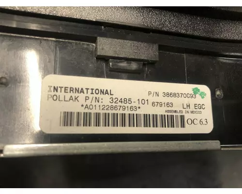 INTERNATIONAL Durastar Instrument Cluster