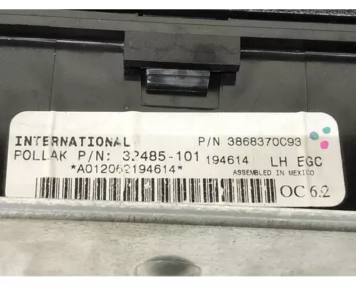 INTERNATIONAL Durastar Instrument Cluster