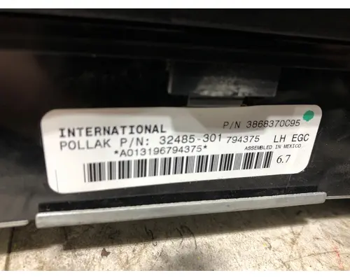 INTERNATIONAL Durastar Instrument Cluster