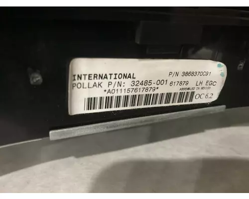 INTERNATIONAL Durastar Instrument Cluster