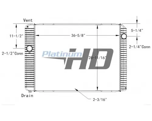 INTERNATIONAL Durastar Radiator