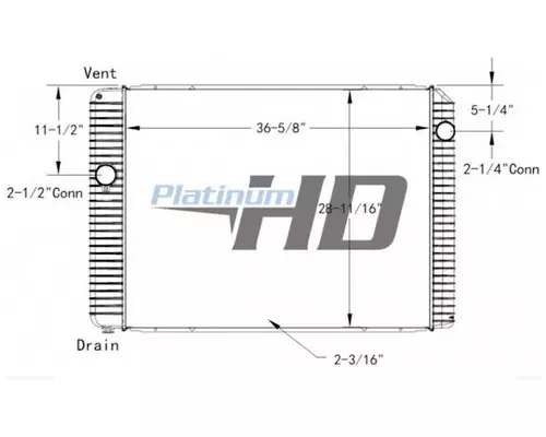 INTERNATIONAL Durastar Radiator