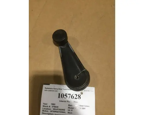 INTERNATIONAL F-2674 SBA Interior Parts, Misc.