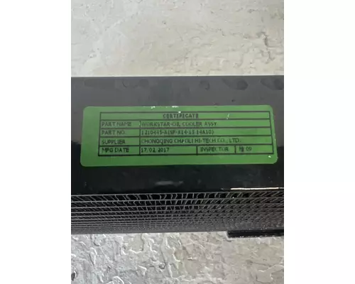 INTERNATIONAL HV Transmission Oil Cooler