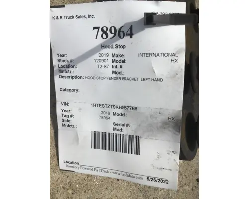 INTERNATIONAL HX Miscellaneous Parts